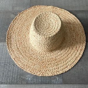free People adjustable straw hat